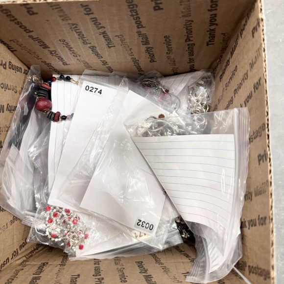 Bulk Jewelry Box 4 Pounds 4 Ounces Variety Craft Wearable Fashion Mystery Fun - Picture 1 of 8